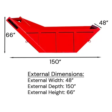 3 cu yd capacity